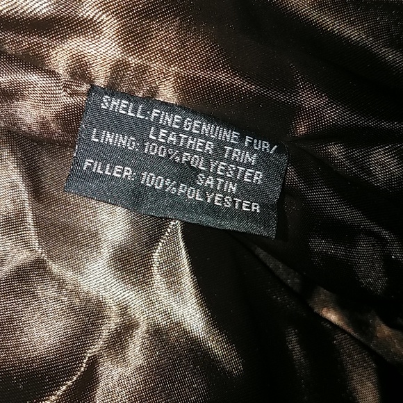 Childs Genuine fur coat - Picture 3 of 4